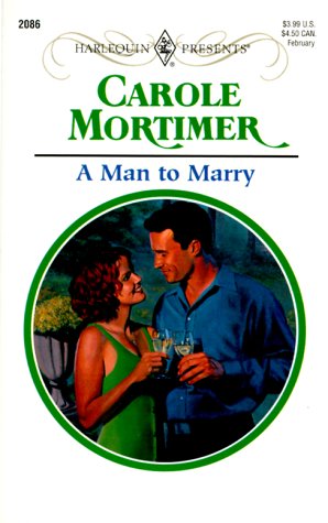 Book cover for A Man to Marry