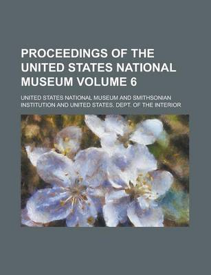 Book cover for Proceedings of the United States National Museum (V. 37 1910)