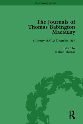 Book cover for The Journals of Thomas Babington Macaulay Vol 5