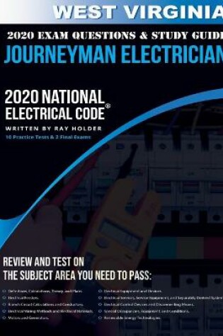Cover of West Virginia 2020 Journeyman Electrician Exam Questions and Study Guide