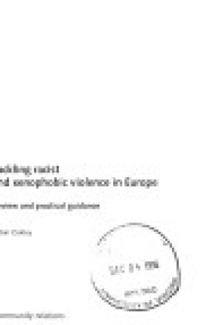 Cover of Tackling Racist and Xenophobic Violence in Europe