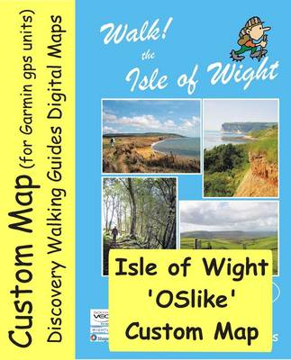 Book cover for Isle of Wight OSlike Custom Map