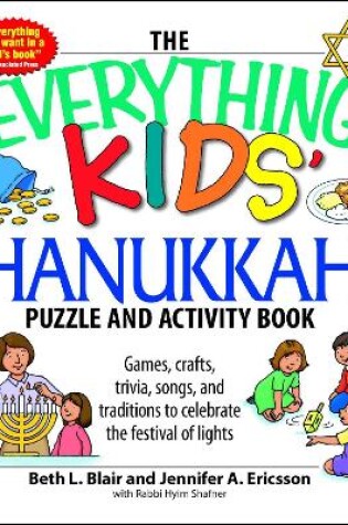 Cover of The Everything Kids' Hanukkah Puzzle & Activity Book