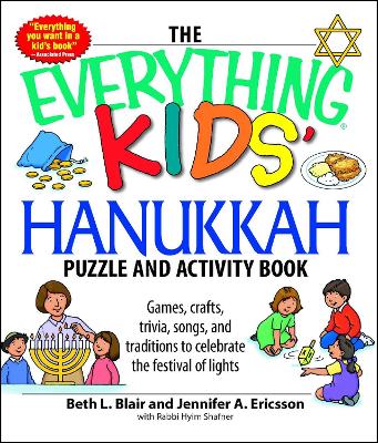 Book cover for The Everything Kids' Hanukkah Puzzle & Activity Book
