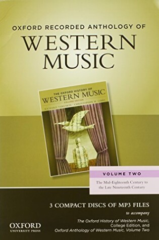 Cover of Oxford Recorded Anthology of Western Music