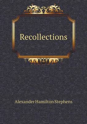 Book cover for Recollections