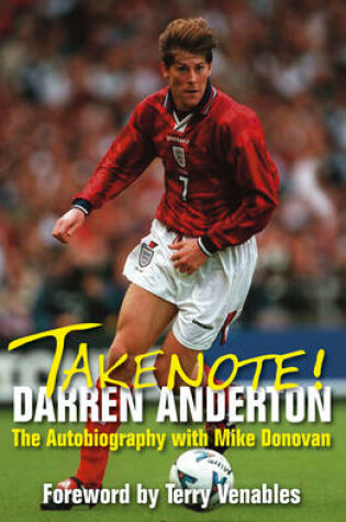 Cover of Take Note! Darren Anderton