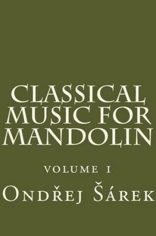 Cover of Classical music for Mandolin