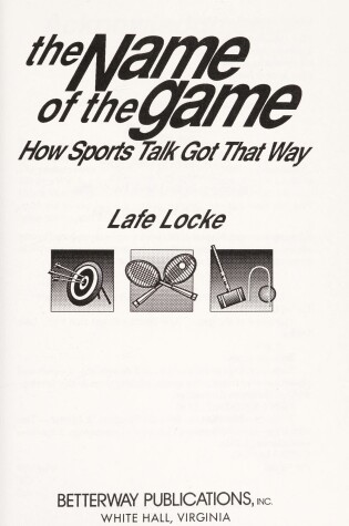 Cover of The Name of the Game