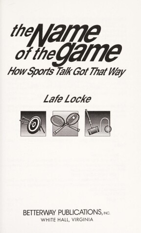 Book cover for The Name of the Game