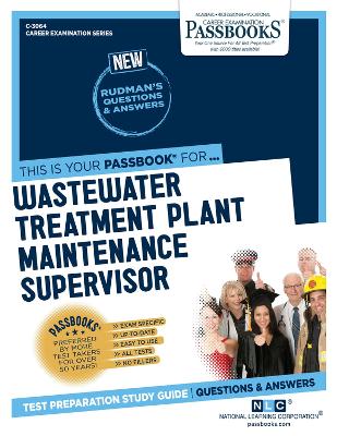 Book cover for Wastewater Treatment Plant Maintenance Supervisor