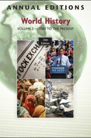 Cover of Annual Editions: World History, Volume 2: 1500 to the Present, 10/e