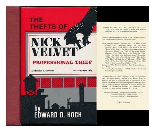 Book cover for Thefts Nick Ve