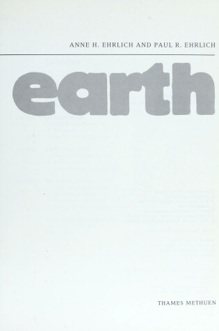 Cover of Earth