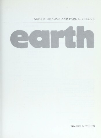 Book cover for Earth