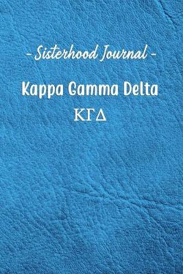 Book cover for Sisterhood Journal Kappa Gamma Delta