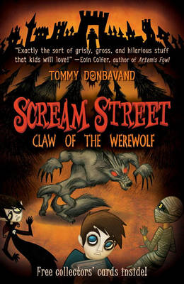 Book cover for Scream Street: Claw of the Werewolf