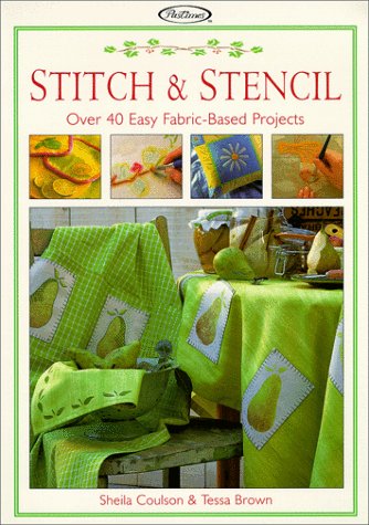 Book cover for Stitch and Stencil