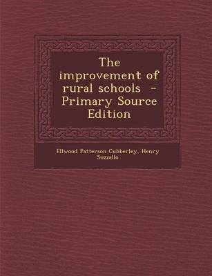 Book cover for Improvement of Rural Schools