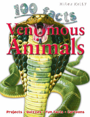 Book cover for 100 Facts Venomous Animals