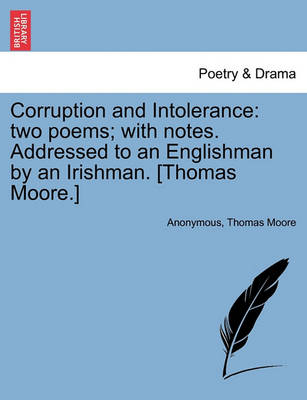 Book cover for Corruption and Intolerance