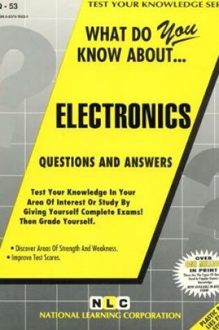 Cover of ELECTRONICS