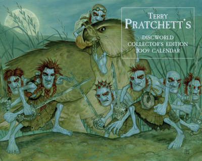 Book cover for Terry Pratchett's Discworld Collectors' Edition Calendar 2009