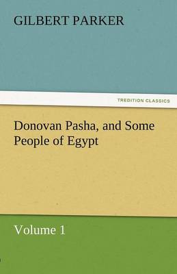 Book cover for Donovan Pasha, and Some People of Egypt - Volume 1