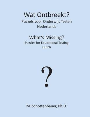 Book cover for Wat Ontbreekt? Puzzels voor Onderwijs Testen