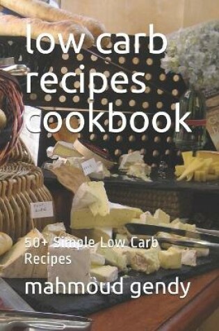 Cover of low carb recipes cookbook