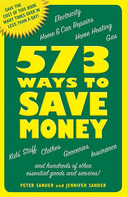 Book cover for 573 Ways to Save Money