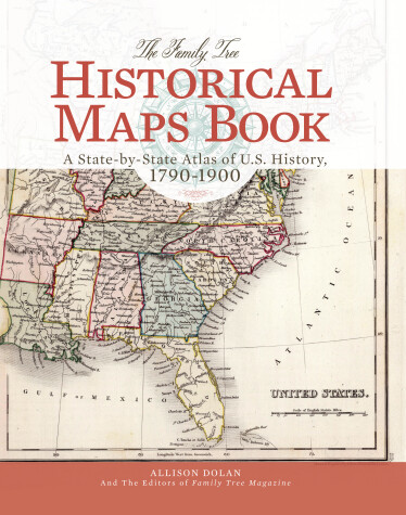 Book cover for The Family Tree Historical Maps Book
