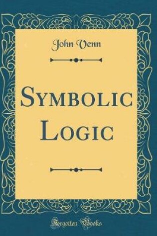 Cover of Symbolic Logic (Classic Reprint)