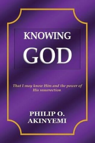 Cover of Knowing God