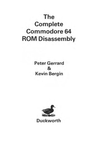 Cover of Complete Commodore ROM Disassembly