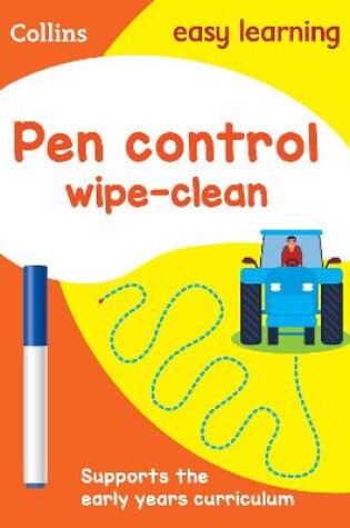 Cover of Pen Control Age 3-5 Wipe Clean Activity Book