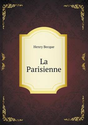 Book cover for La Parisienne