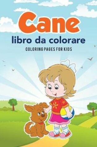 Cover of Cane libro da colorare