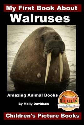 Book cover for My First Book About Walruses - Amazing Animal Books - Children's Picture Books