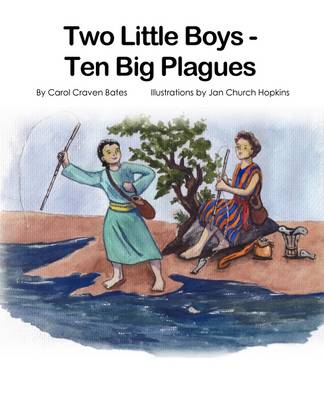 Book cover for Two Little Boys - Ten Big Plagues