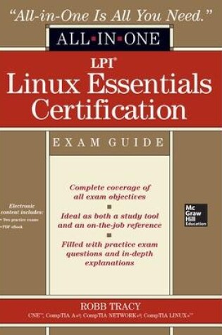 Cover of LPI Linux Essentials Certification All-in-One Exam Guide