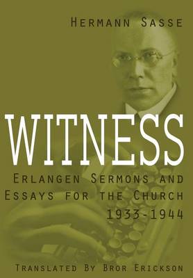 Book cover for Witness