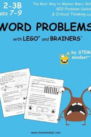 Cover of Word Problems with Lego and Brainers Grades 2-3b Ages 7-9