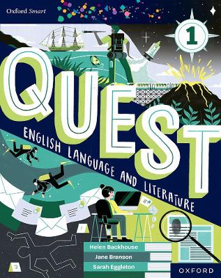 Book cover for Oxford Smart Quest English Language and Literature Student Book 1