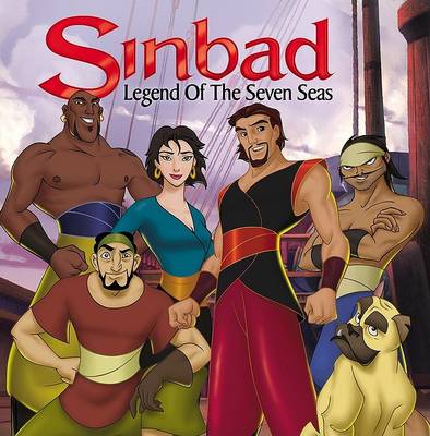 Book cover for Sinbad: Legend of the Seven Seas (8x8)