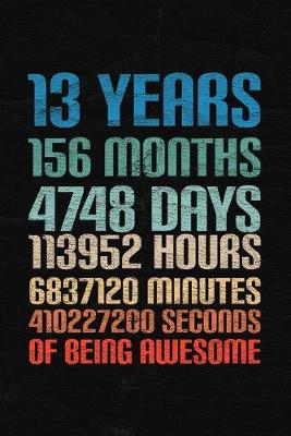 Book cover for 13 Years Of Being Awesome