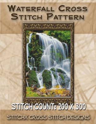 Book cover for Waterfall Cross Stitch Pattern