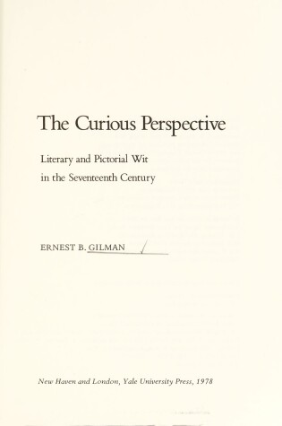 Cover of Curious Perspective