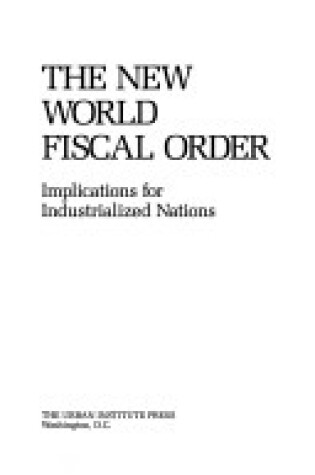 Cover of The New World Fiscal Order