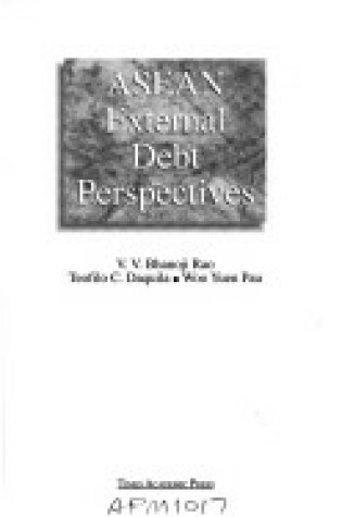 Cover of ASEAN External Debt Perspectives